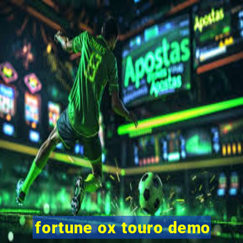 fortune ox touro demo